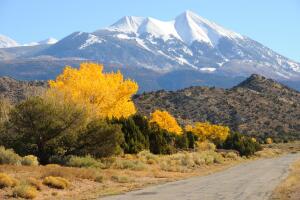 La Sal Mountain Byway in the Fall