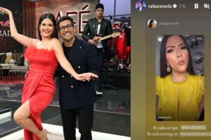 Rafael Araneda compartió cómo se siente Ana Patricia Gámez ante su ausencia en Enamorándonos.