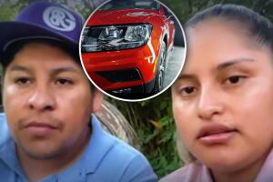 Pareja de hispanos son estafados al comprar camioneta robada