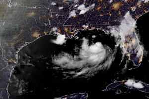 Imagen satelital de NOAA muestra el tamaño y evolución de Bertha