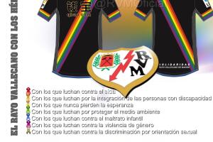 El Rayo Vallecano rinde homenaje a los héroes anonimos