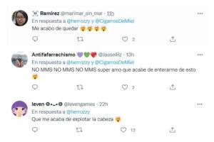 Reacciones de Twitter