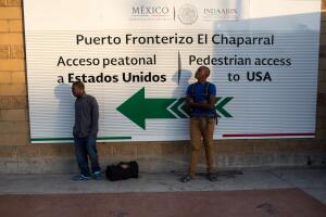 Haitianos en la Frontera
