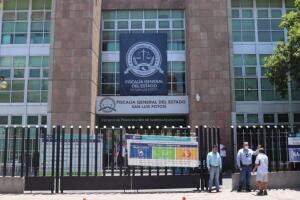 Fachada del edificio de la fiscalía de San Luis Potosí (Cortesía: Facebook.com/FiscaliaSLP)