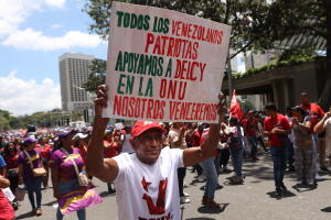 Venezuela UN Rally
