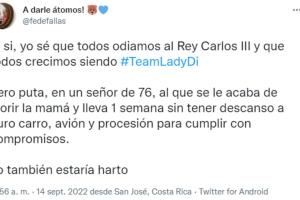 El rey Carlos III de Inglaterra se tomó un descanso a cinco días de asumir el trono y así reaccionaron en Twitter