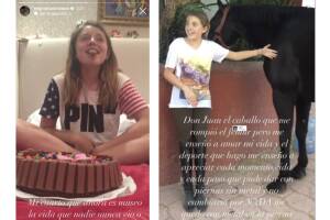 Regina Castro, hija de Angélica Rivera y José Alberto Castro