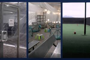 Un centro para inmigrantes detenidos en Tucson