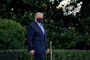 Trump Departs White House For Walter Reed Medical Center After COVID-19 Diagnosis
