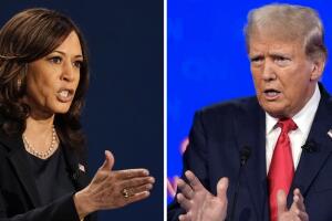 Kamala Harris y Donald Trump