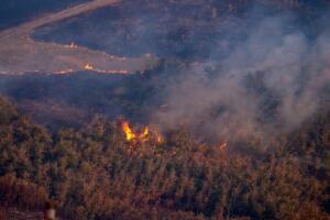Levantan las evacuaciones por el incendio forestal Sandhurst al norte de Salt Lake
