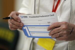 Election 2020 Iowa Caucus