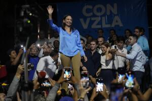 María Corina Machado, primarias oposición Venezuela.