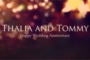 Thalia aniversario de bodas
