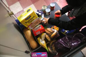 Food Bank For NYC Provides Food Pantry And Soup Kitchen To Harlem Families