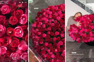 Irina Baeva presumió el regalo de San Valentín que le enviaron