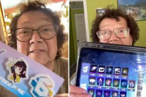A sus 81 años, 'Mami Nena' triunfa en el mundo de los videojuegos con más de 600 mil suscriptores en su canal de Youtube