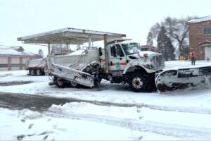 Quitan nieve en condado de Kern