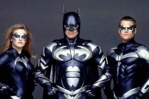 George Clooney, Chris O'Donnell y Alicia Silverstone protagonizaron 'Batman y Robin'