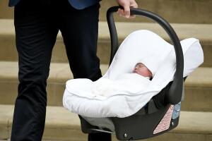 The Duke & Duchess Of Cambridge Depart The Lindo Wing With Their New Son