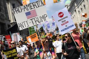 Londres protesta Trump