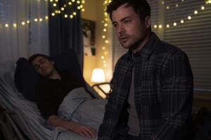 Ty Doran as Cal Stone and Matt Long as Zeke Landon in Manifest Season 04. Cr. Peter Kramer Netflix.jpg