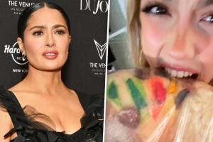 Salma Hayek y su hija: para en seco a quien la crítica por llamar "muñeco" al "Niño Dios" de la Rosca de Reyes