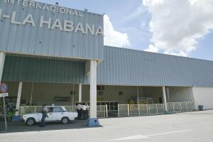 El aeropuerto José Martí en La Habana