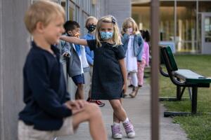 Connecticut Students Return To School With Hybrid Model During COVID-19 Pandemic