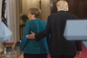 Merkel Trump