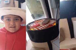 Papás mexicanos presumen el diseño del 'sombrero loco' de sus hijos