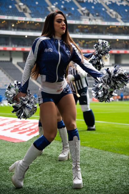 Foto del partido Monterrey vs Lobos BUAP correspondiente a la jornada 6 del torneo Clausura 2019 de la Liga BBVA Bancomer celebrado en el estadio BBVA Bancomer. EN LA FOTO: