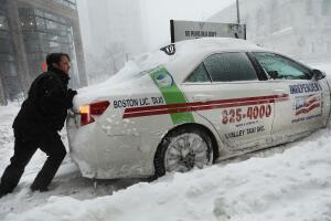 Massive Winter Storm Brings Snow And Heavy Winds Across Large Swath Of Eastern Seaboard