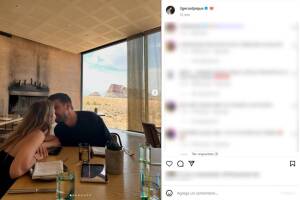 Después de varios meses, Piqué publicó fotos junto a Clara Chía en Instagram