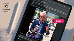 Es falso que Jorge Ramos promueva un programa de ayuda para evitar una "recesión", como muestra un video en redes