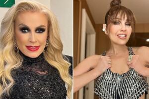 Laura Zapata dice que “si le pagan muy bien” trabajaría con Thalía tras distanciamiento entre ellas