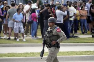 APTOPIX Mall Shooting Texas
