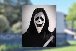 El estudiante de la preparatoria Northgate de Walnut Creek usó una máscara en el ataque.