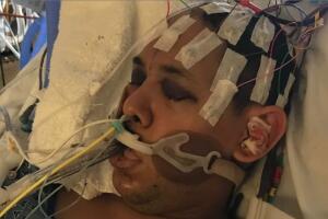 Omar Lozano se dirigía a trabajar cuando fue arrollado.