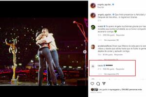 Hace un año, Cazzu así reaccionó a un mensaje que Ángela Aguilar dedicó a Christian Nodal. 