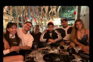 Shakira y Lewis Hamilton