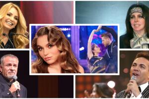 Sofía Castro, Angélica Rivera, Verónica Castro, Cristian Castro, José Alberto El Güero Castro