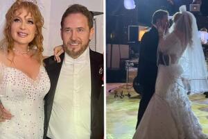 Joana Benedek se casó a los 51 años con Javier Vargas