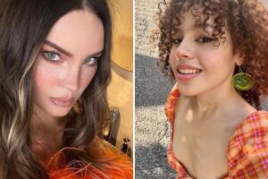 Belinda (izquierda) y Nicole Gatti (derecha)