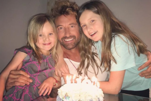 Hijas de Gabriel Soto y Geraldine Bazán