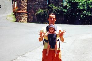 Ludwika Paleta y su hijo Nicolás 