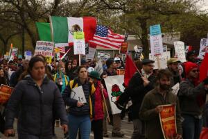 Marcha de Chicago Día del Trabajo