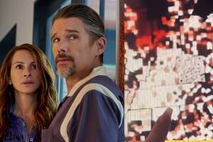 Ethan Hawke y Julia Roberts protagonizan 'Dejar el mundo atrás', película que se hizo viral.