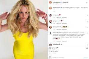 Britney Spears reacciona a la terminación de la tutela.