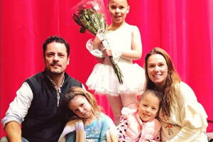 Mike Biaggio y su familia
